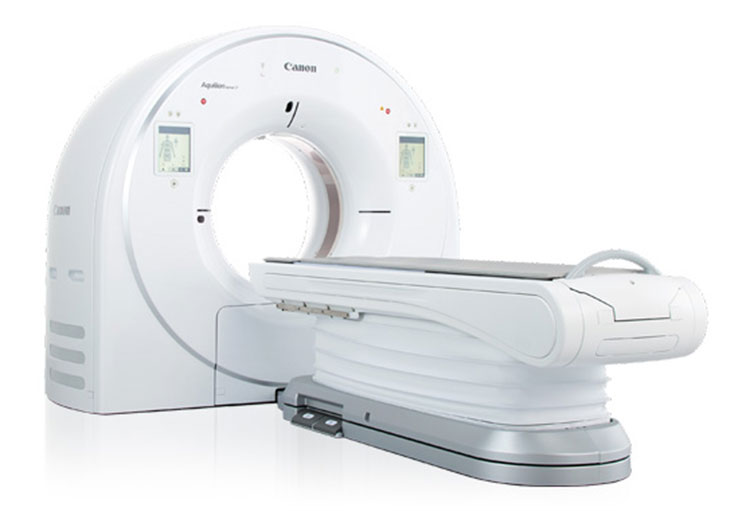 Door County Medical Center Pioneers Advanced Imaging by Acquiring the Canon Aquilion Serve SP CT Scanner with AI Technologies