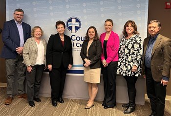 Wisconsin Lt Governor Sara Rodriguez with DCMC Leaders