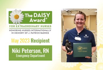 Niki P Daisy Award Winner