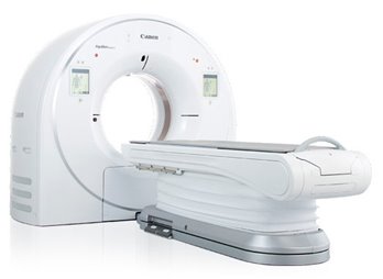 Canon Aquilion Serve SP CT scanner