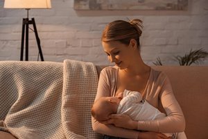 Mother Breastfeeding Baby