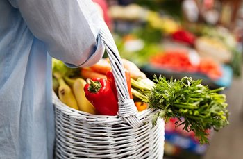 Shopping for healthy food